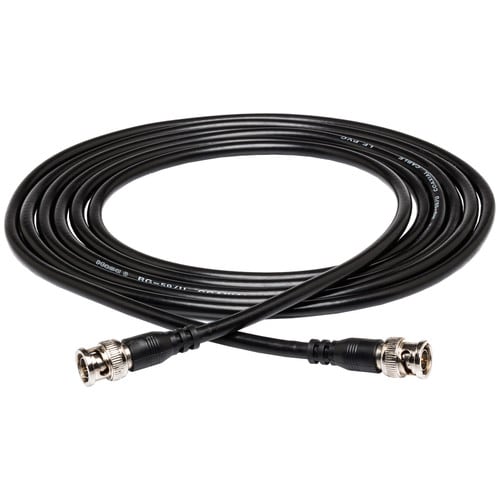 Hosa BNC to BNC 75-Ohm Coaxial Cable