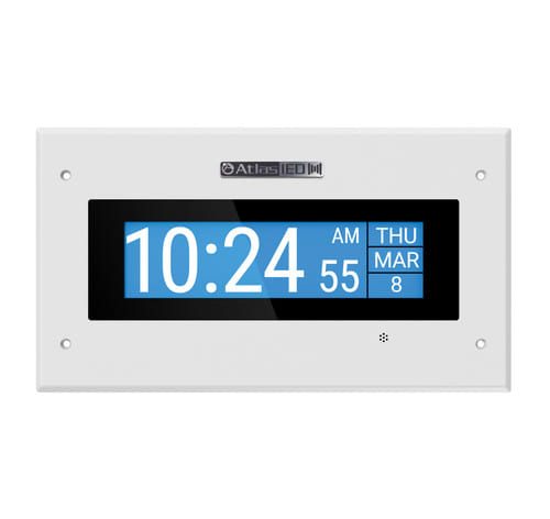 AtlasIED IP-DM PoE+ In-Wall LCD Display