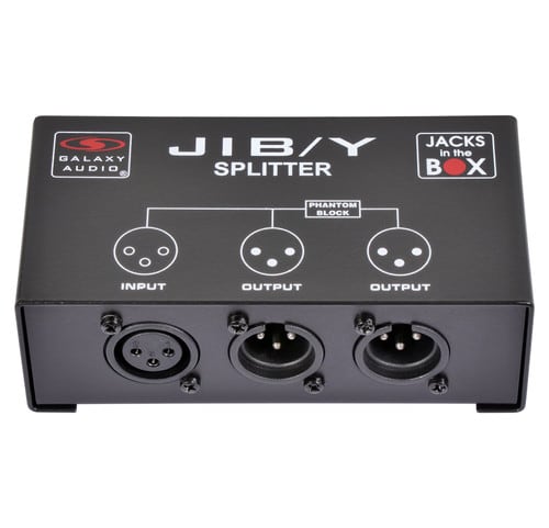 Galaxy Audio JIB/Y XLR Splitter