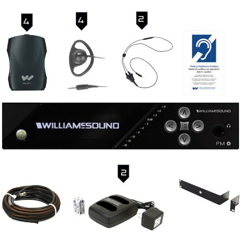 Williams AV FM 557-12 Assistive Listening System