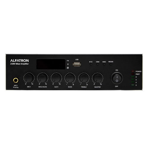 Alfatron Electronics 250W-UB 250W Compact Mixer Amplifier