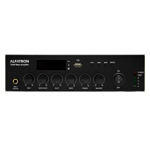 Alfatron Electronics 120W-UB 120W Compact Mixer Amplifier