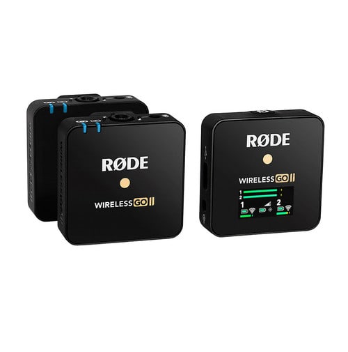 Rode Wireless GO II (WIGO II) Compact Wireless Microphone System