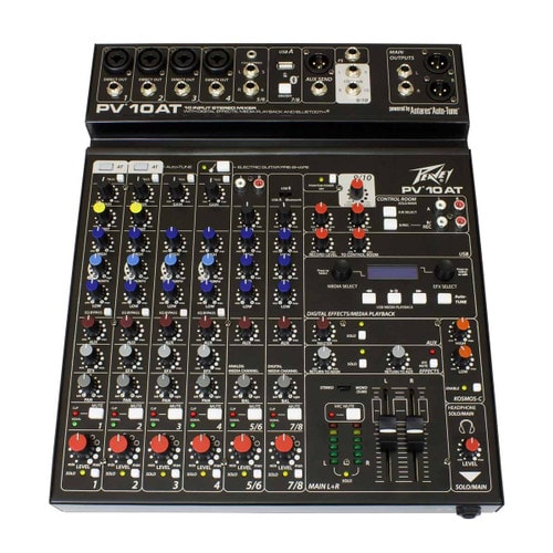 Peavey PV 10AT 10-Channel Compact Analog Mixer