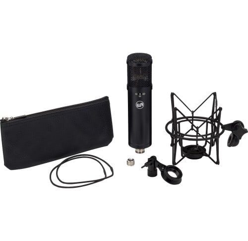 Warm Audio WA-47jr Large-Diaphragm Condenser Microphone, black