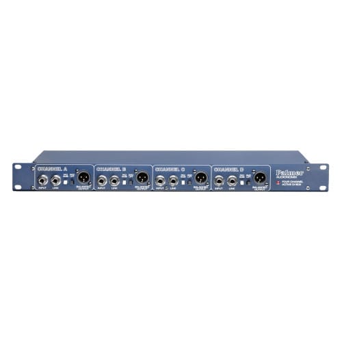 Palmer PAN 03 19" 4-Channel Active DI Box