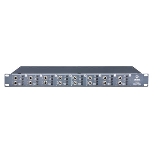 Palmer PAN 16 19" 8-Channel Active DI Box front