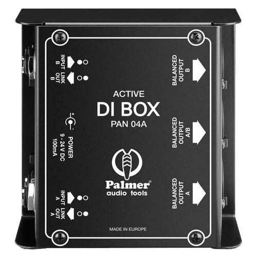 Palmer PAN 04 A 2-Channel Active DI Box