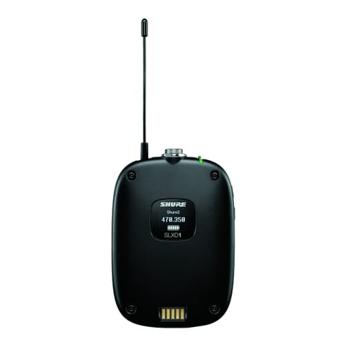 Shure SLXD1 Digital Wireless Bodypack Transmitter