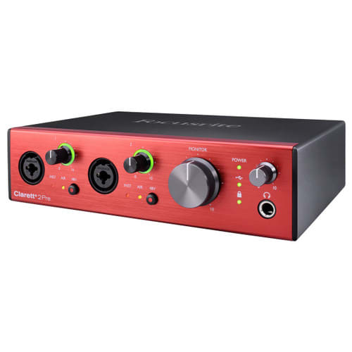 Focusrite Clarett+ 4Pre 18-In/8-Out Audio Interface - Sound