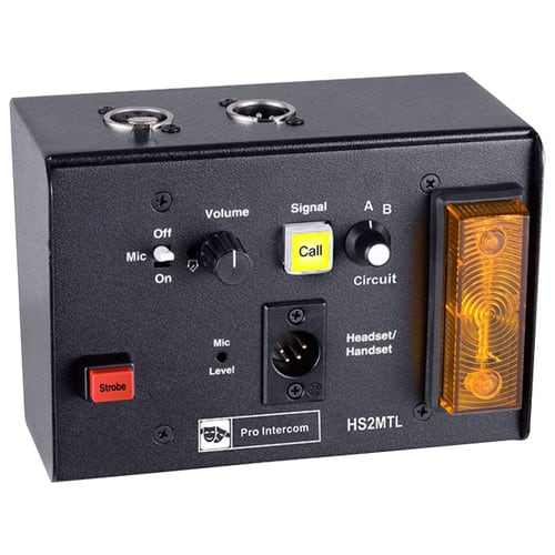 Pro Intercom HS2TL Headset Station