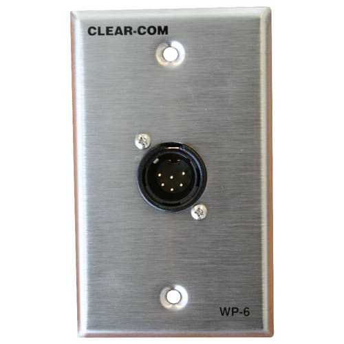 Clear-Com WP-6 Wall Plate