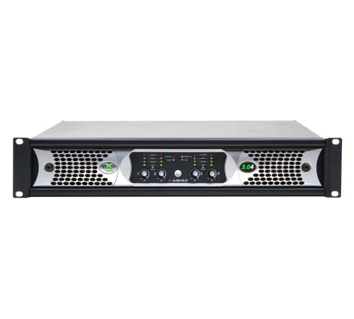 Ashly nXp3.04d nXp Multi-Mode 4 x 3000 Watt Power Amplifier with Dante