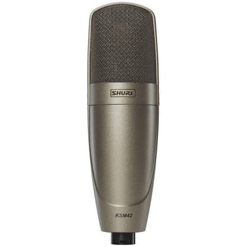 Shure KSM42 Large Dual-Diaphragm Cardioid Condenser Microphone