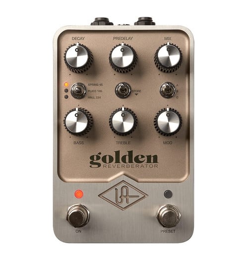 Universal Audio Golden Reverberator Guitar Effects Pedal