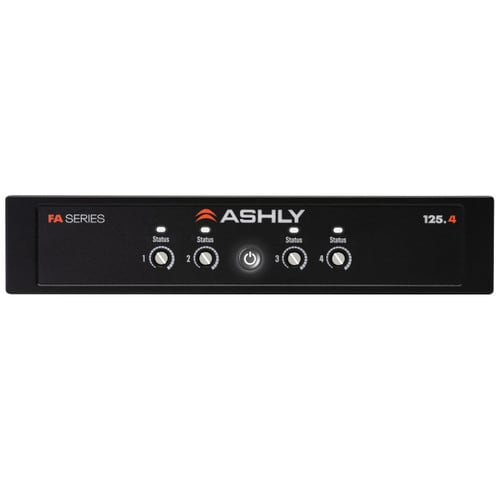 Ashly FA 125.4 4 x 125W at 4 O Compact Power Amplifier