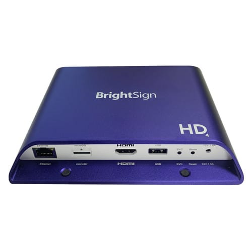 Brightsign HD1024 Expanded I/O Player front top