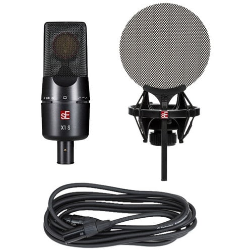 sE Electronics X1 S Vocal Pack Microphone with Shockmount & Cable