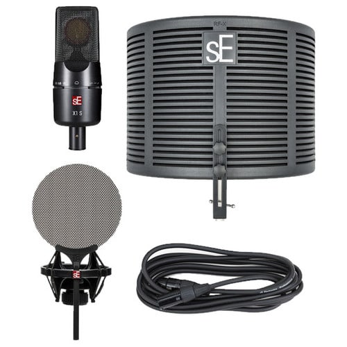 sE Electronics X1 S Studio Bundle Mic with Filter, Shockmount & Cable