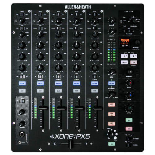 Allen & Heath XONE:PX5 4+1 Channel Analog DJ Mixer with Effects