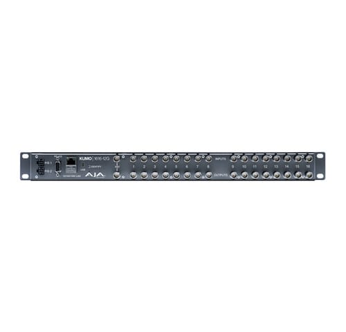AJA KUMO 1616-12G Compact 16x16 12G-SDI Router