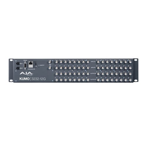 AJA KUMO 3232-12G Compact 32x32 12G-SDI Router