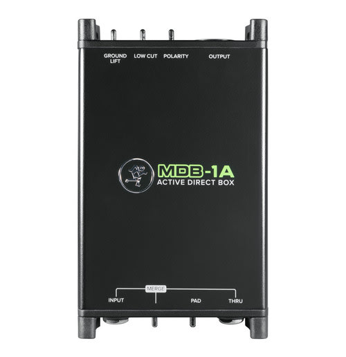 Mackie MDB-2P Stereo Passive Direct Box - Sound Productions