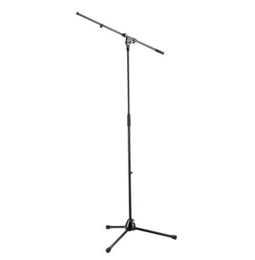 K&M 210/2 Tripod Microphone Stand with Boom Arm