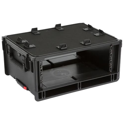 SKB 1SKB-ISF4U Injection Molded 4U Studio Flyer Rack Case