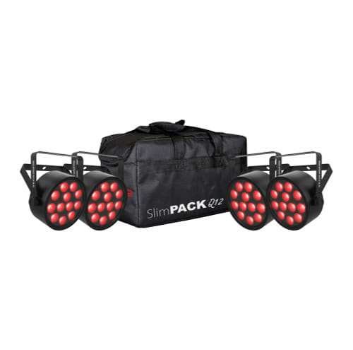 Chauvet DJ SlimPACK Q12 ILS Par Bundle