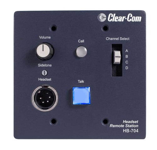Clear-Com HB-704 Encore 4-Channel Remote Headset Station