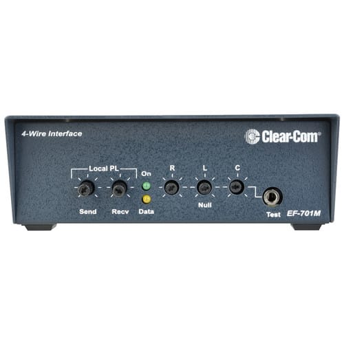 Clear-Com EF-701M Encore Audio Conversion 4-Wire Interface front