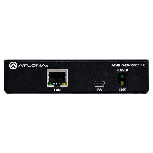 Atlona AT-UHD-EX-100CE-RX 4K/UHD HDMI Over 100m HDBaseT Receiver