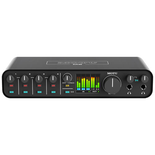 MOTU M4 4x4 USB Audio Interface - Sound Productions