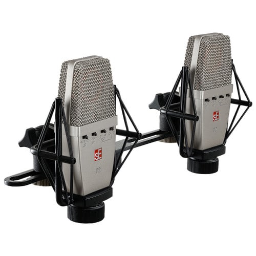 sE Electronics T2 Multi-Pattern Condenser Microphones (Matched Pair)