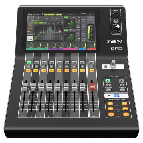 Yamaha DM3-D 22-Channel Ultra Compact Dante-Enabled Digital Mixer