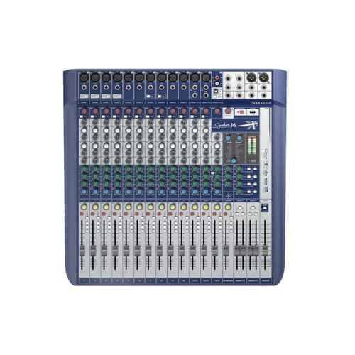 Soundcraft Signature 16 Analog Mixer top