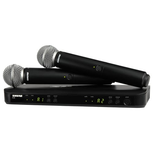 Shure BLX288/SM58 Dual Wireless Handheld Microphone System