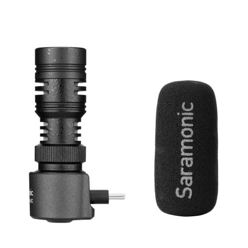 Saramonic SmartMic+ UC Compact Directional Microphone with USB-C Connector components