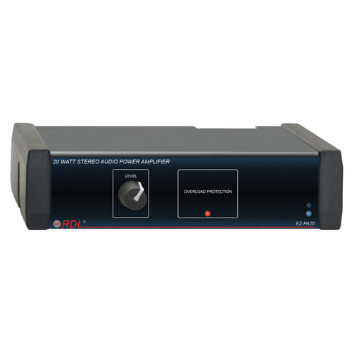 RDL EZ-PA20 20-Watt Stereo Audio Amplifier