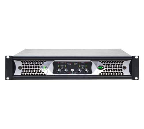 Ashly nXp8004d nXp Multi-Mode 4 x 800 Watt Power Amplifier with Dante