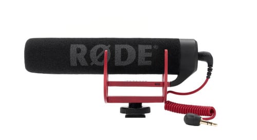 Rode VideoMic Go Lightweight On-Camera Microphone side