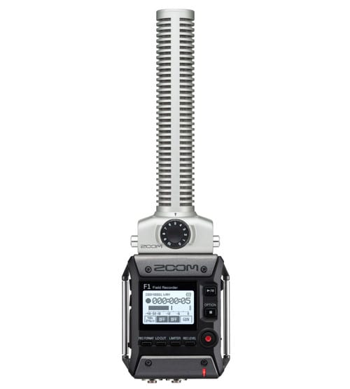 Zoom F1-SP Field Recorder with Shotgun Mic