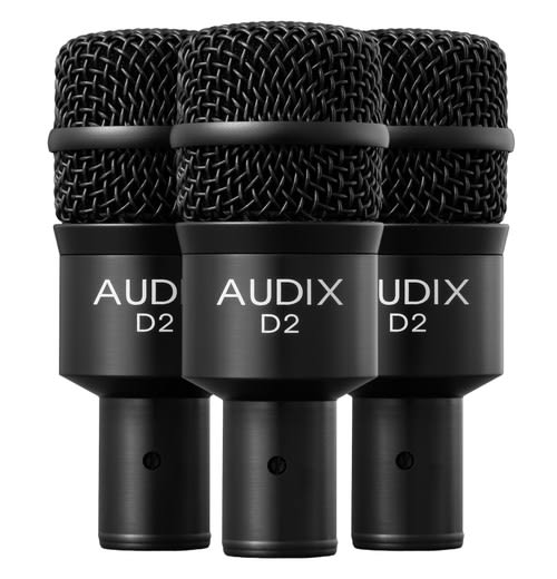 Audix D2 Trio Dynamic Drum Microphone Kit