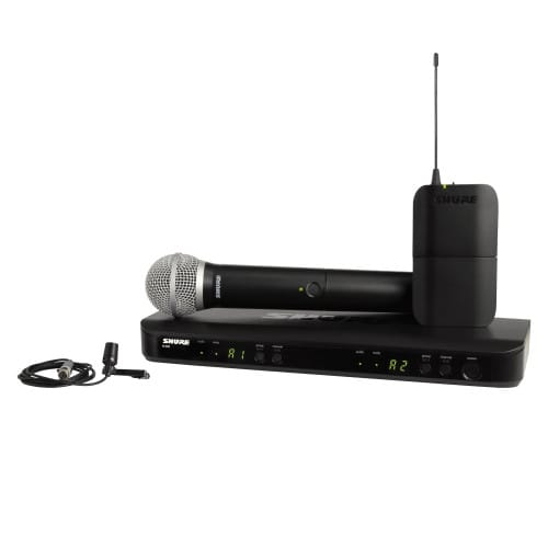 Shure BLX1288/CVL Dual-Channel Combo Wireless System