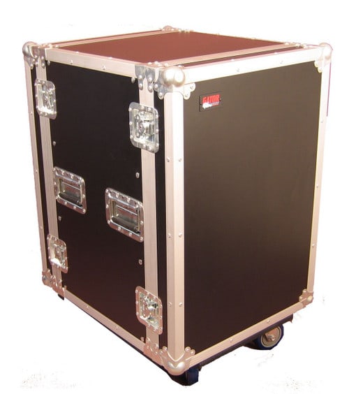 Gator G-TOUR 14U CAST ATA Wood Flight Rack Case with Casters