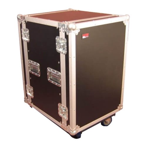 Gator G-TOUR 16U CAST ATA Wood Flight Rack Case with Casters