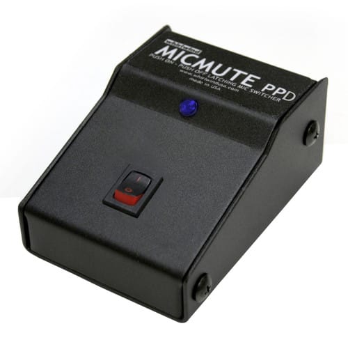Whirlwind MICMUTE PPD Microphone Mute Desktop Switch