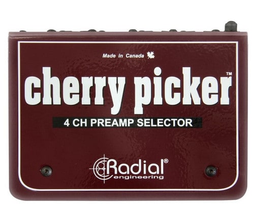 Radial Cherry Picker 4 Channel Preamp Selector