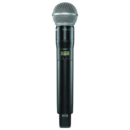 Shure ADX2FD/SM58 Axient Digital Wireless Handheld Microphone Transmitter